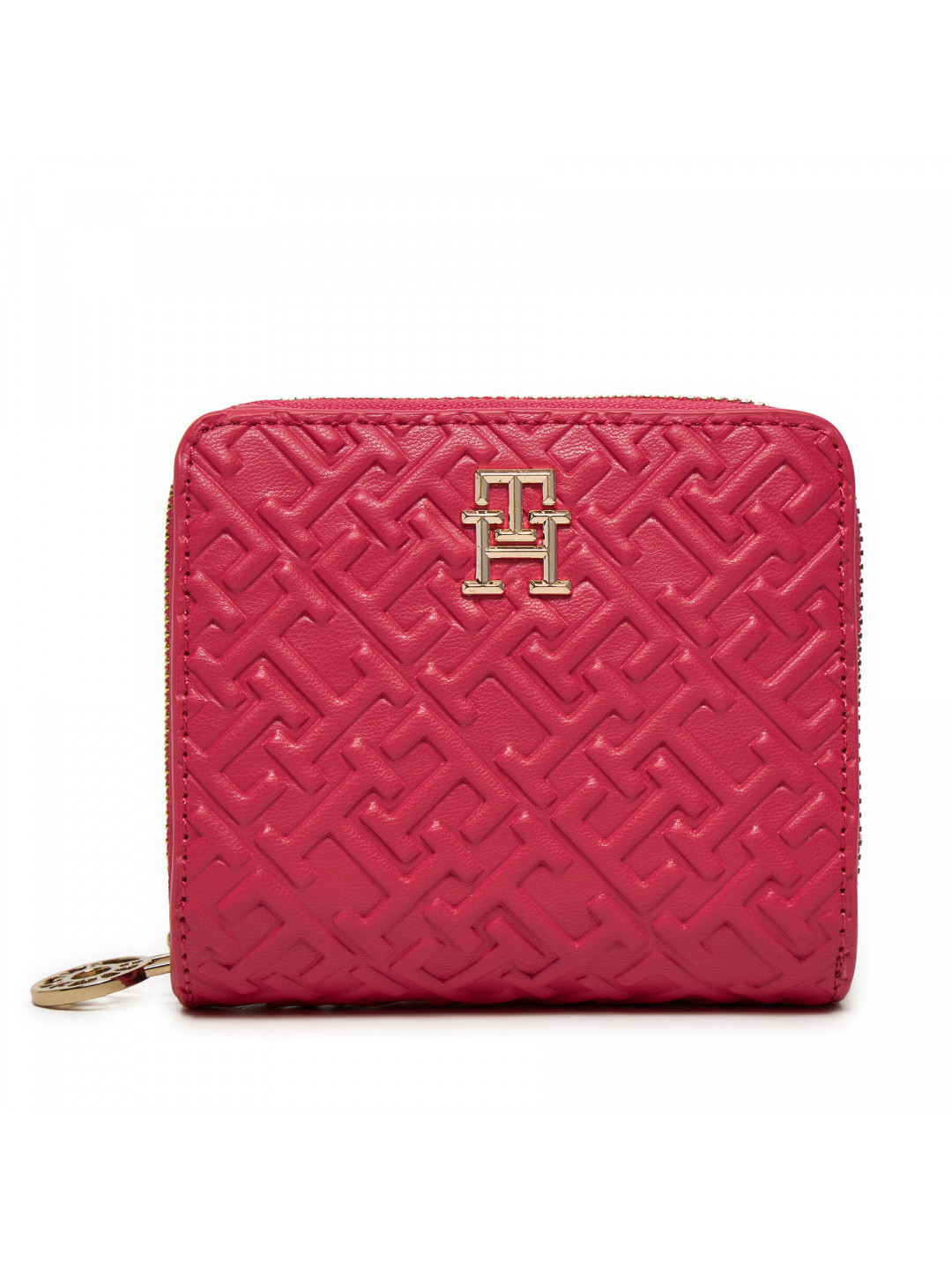 Malá dámská peněženka Tommy Hilfiger Distinct AW0AW16580 Růžová